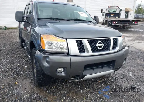2013 Nissan Titan Pro-4X from USA, damaged, VIN 1N6BA0EC6DN309194